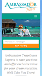 Mobile Screenshot of myambassadortravel.com